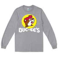 Heather Grey bucc ee's tshirt Long Sleeve Tee - linhVisuals