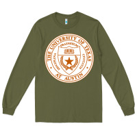 Army Green University Of Texas At Austin Long Sleeve Tee - linhVisuals
