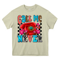 Mossy call me never olivia Heavy Core Tee - OliviaCreatesArt