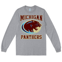 Heather Grey The Panthers Long Sleeve Tee - linhVisuals
