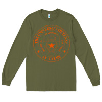 Army Green University Of Texas At Tyler Long Sleeve Tee - linhVisuals