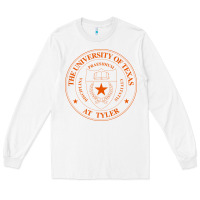 White University Of Texas At Tyler Long Sleeve Tee - linhVisuals
