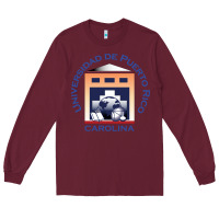 Burgundy Upr At Carolina Long Sleeve Tee - linhVisuals