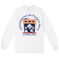 White Upr At Carolina Long Sleeve Tee - linhVisuals