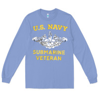 Colony Blue submarine veteran tshirt Long Sleeve Tee - linhVisuals
