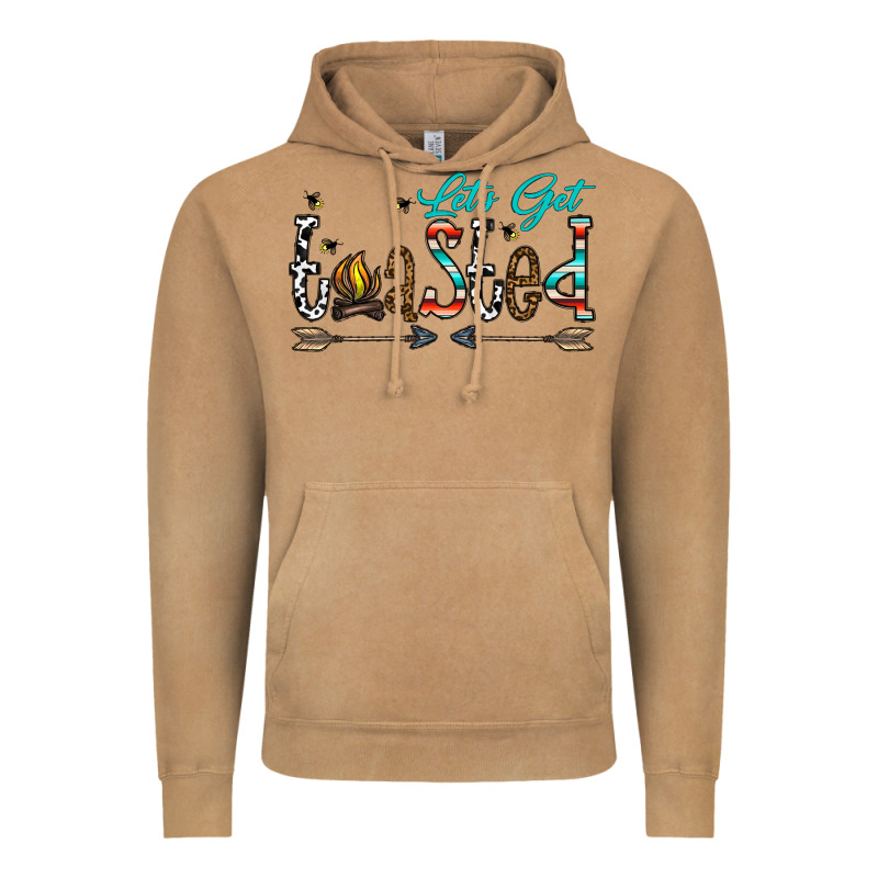 Let's Get Toasted Vintage Hoodie by CowhideDigitalArt | Teevron