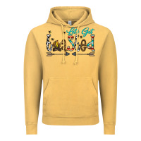 Vintage Mustard let's get toasted Vintage Hoodie - CowhideDigitalArt