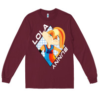 Burgundy lola bunny gril Long Sleeve Tee - linhVisuals