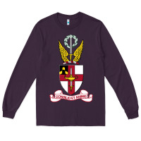 Plum Virginia Military Institute Long Sleeve Tee - linhVisuals