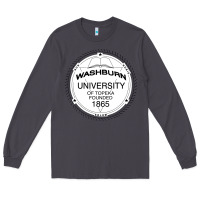 Smoke Washburn University Long Sleeve Tee - linhVisuals
