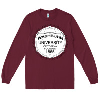 Burgundy Washburn University Long Sleeve Tee - linhVisuals