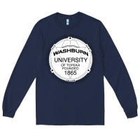 Navy Washburn University Long Sleeve Tee - linhVisuals
