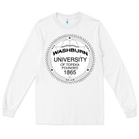 White Washburn University Long Sleeve Tee - linhVisuals