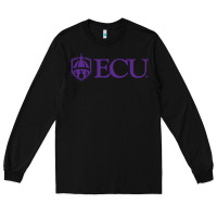 Black East Carolina University Long Sleeve Tee - linhVisuals