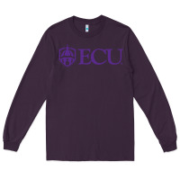 Plum East Carolina University Long Sleeve Tee - linhVisuals