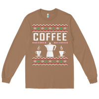 Toasted Coconut coffee ugly sweater christmas Long Sleeve Tee - linhVisuals