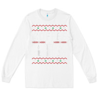 White coffee ugly sweater christmas Long Sleeve Tee - linhVisuals