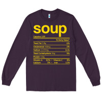 Plum soup nutrition facts funny thanksgiving christmas food Long Sleeve Tee - linhVisuals