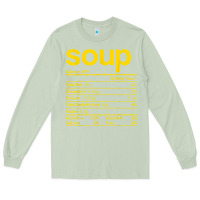 Matcha soup nutrition facts funny thanksgiving christmas food Long Sleeve Tee - linhVisuals