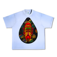 Grape Ice african masks teardrop  6 Urban Heavy Tee - BundleAndBundleShop