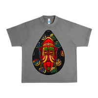 Tornado african masks teardrop  6 Urban Heavy Tee - BundleAndBundleShop