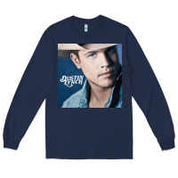 Navy dustin lynch gayanya kul Long Sleeve Tee - linhVisuals