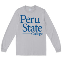 Moon Dust Peru State College Wordmark Long Sleeve Tee - linhVisuals