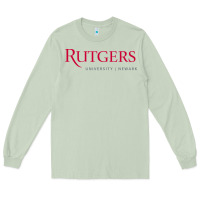 Rutgers University Newark Logotype Long Sleeve Tee | Teevron
