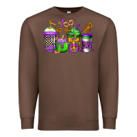 Chestnut mardi gras crawfish coffee Premium Sweatshirt - Jasminsmagicworld
