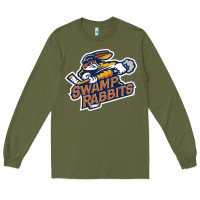 Army Green greenville-swamp-rabbits-merch Long Sleeve Tee - linhVisuals
