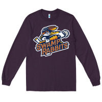Plum greenville-swamp-rabbits-merch Long Sleeve Tee - linhVisuals