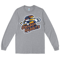 Heather Grey greenville-swamp-rabbits-merch Long Sleeve Tee - linhVisuals
