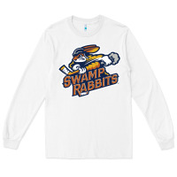 White greenville-swamp-rabbits-merch Long Sleeve Tee - linhVisuals