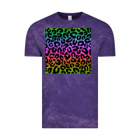 Cloud Purple leopard glitter seamless pattern Vintage Tee - BundleAndBundleShop