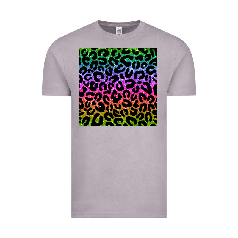 Leopard Glitter Seamless Pattern Vintage Tee by BundleAndBundleShop | Teevron