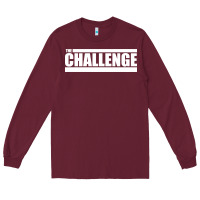 Burgundy the challenge Long Sleeve Tee - linhVisuals