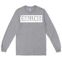 Heather Grey the challenge Long Sleeve Tee - linhVisuals