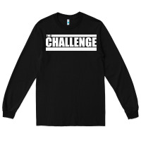 Black the challenge Long Sleeve Tee - linhVisuals