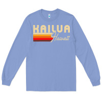 Colony Blue kailua hawaii Long Sleeve Tee - linhVisuals