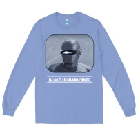 Colony Blue klaatu barada nikto Long Sleeve Tee - linhVisuals