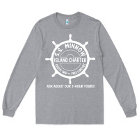 Heather Grey s.s. minnow tour Long Sleeve Tee - linhVisuals