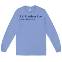 Colony Blue Uc Hastings Wordmark 2019 Long Sleeve Tee - linhVisuals