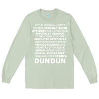 Matcha law and order svu opening monologue Long Sleeve Tee - linhVisuals