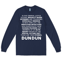 Navy law and order svu opening monologue Long Sleeve Tee - linhVisuals