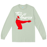 Matcha this is america meme Long Sleeve Tee - linhVisuals