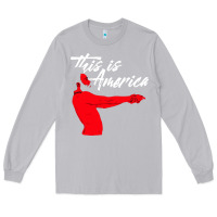 Moon Dust this is america meme Long Sleeve Tee - linhVisuals