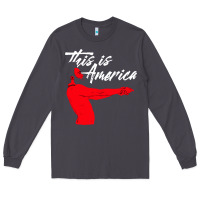 Smoke this is america meme Long Sleeve Tee - linhVisuals