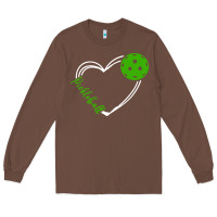 Chestnut love pickleball women Long Sleeve Tee - linhVisuals
