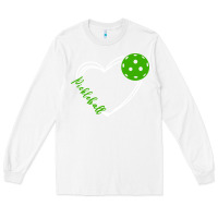 White love pickleball women Long Sleeve Tee - linhVisuals