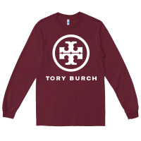 Burgundy tory fashion company Long Sleeve Tee - linhVisuals